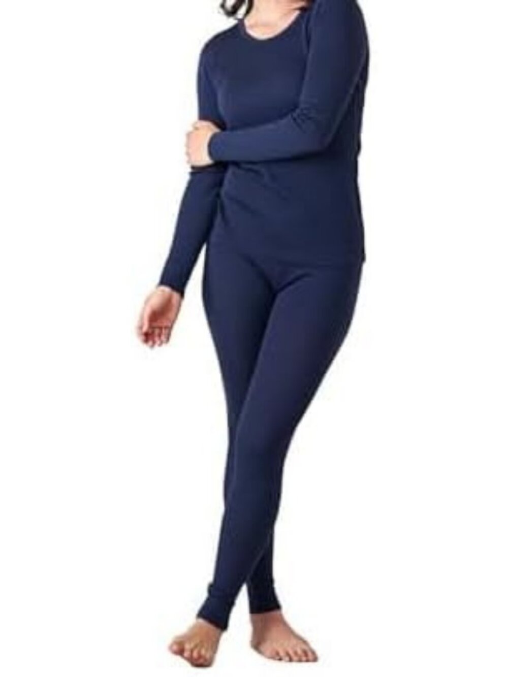 Cozy Women's 100% Merino Wool Base Layer Set - Warmth & Comfort for All Seasons